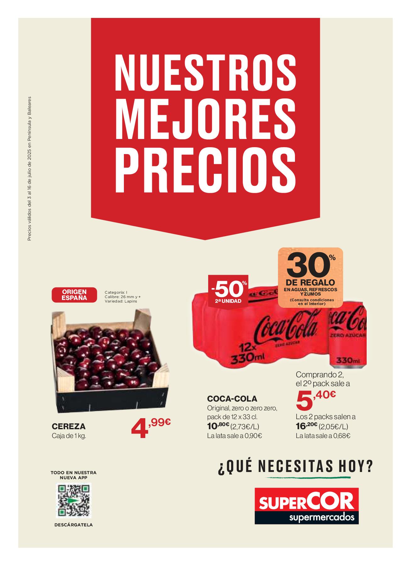 Nuestros mejores precios Supercor. Página 01