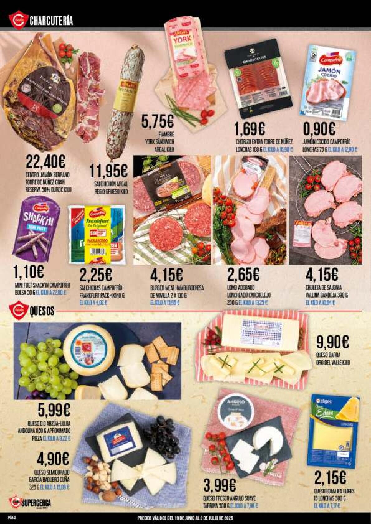 Especial aperitivos y cervezas Supermercado Claudio. Página 02