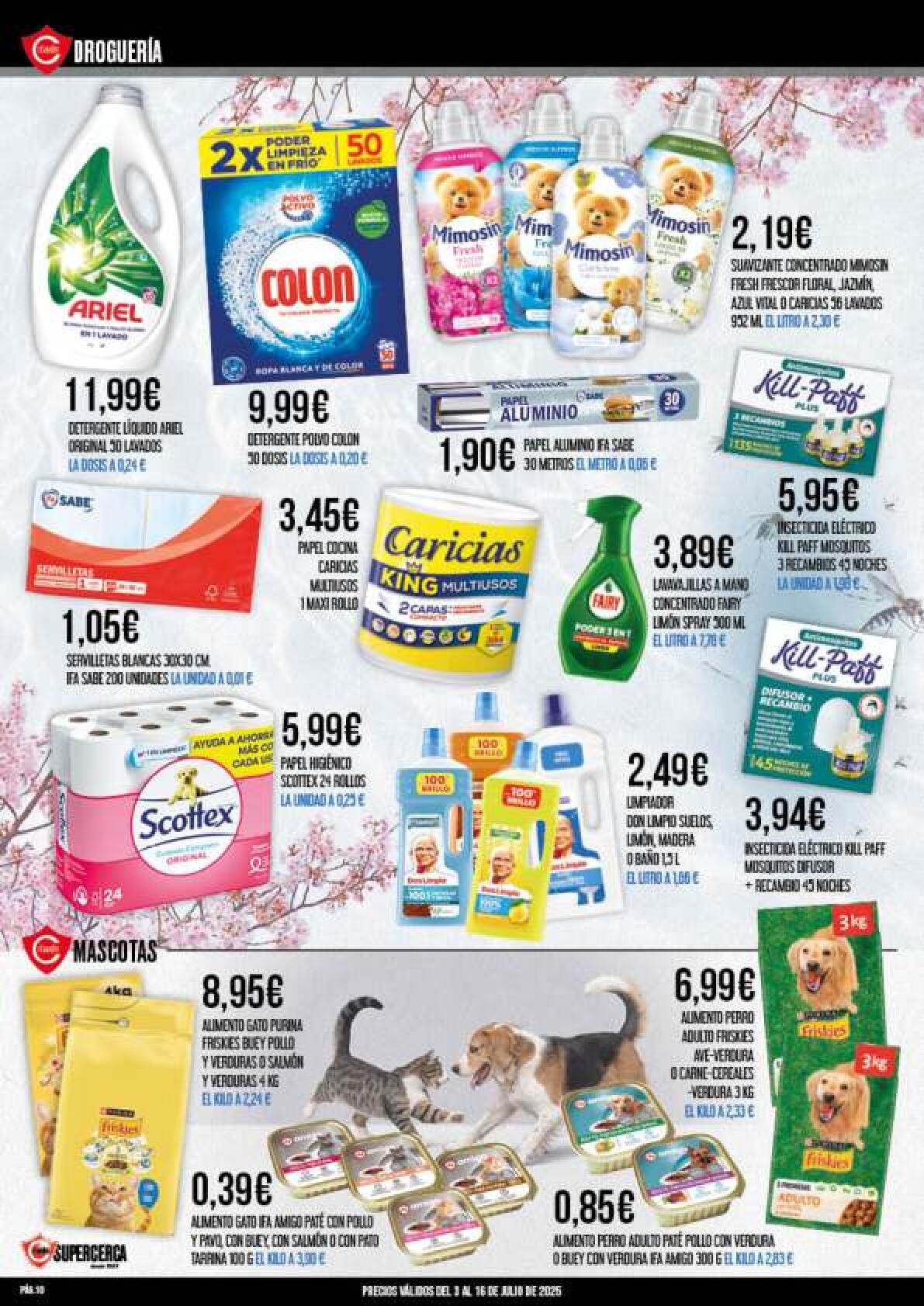 Especial helados, aperitivos y refrescos Supermercado Claudio. Página 10