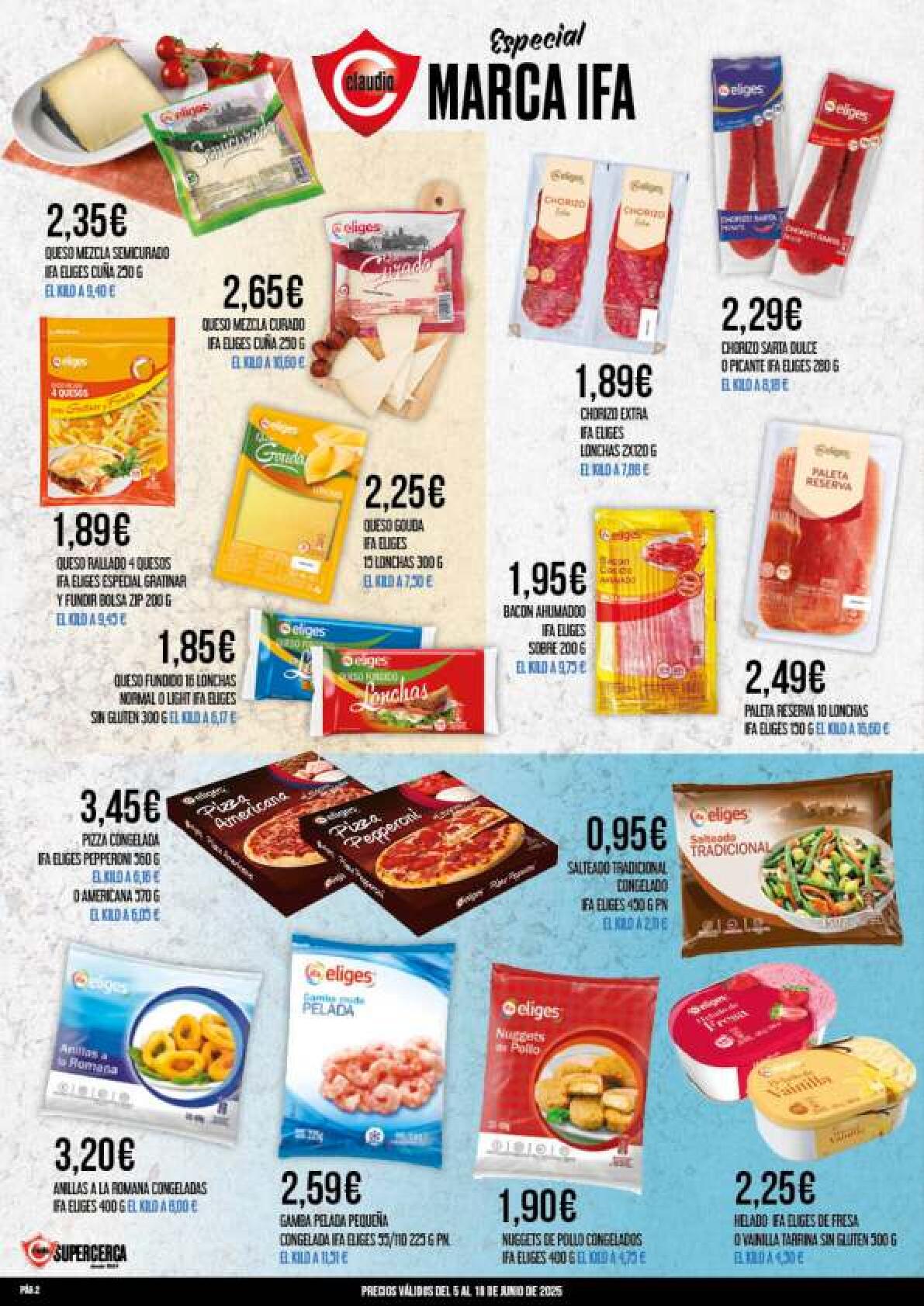 Especial marca IFA Supermercado Claudio. Página 02