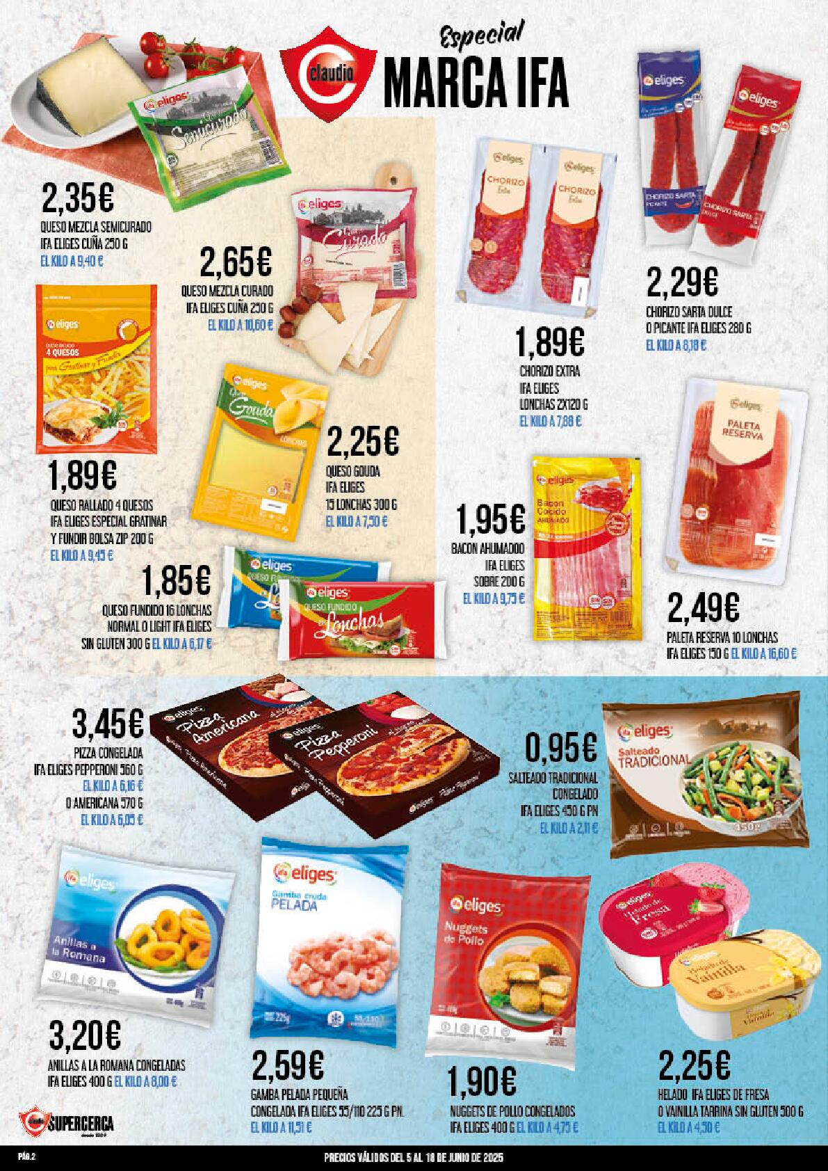 Promociones quincenales Supermercado Claudio. Página 02