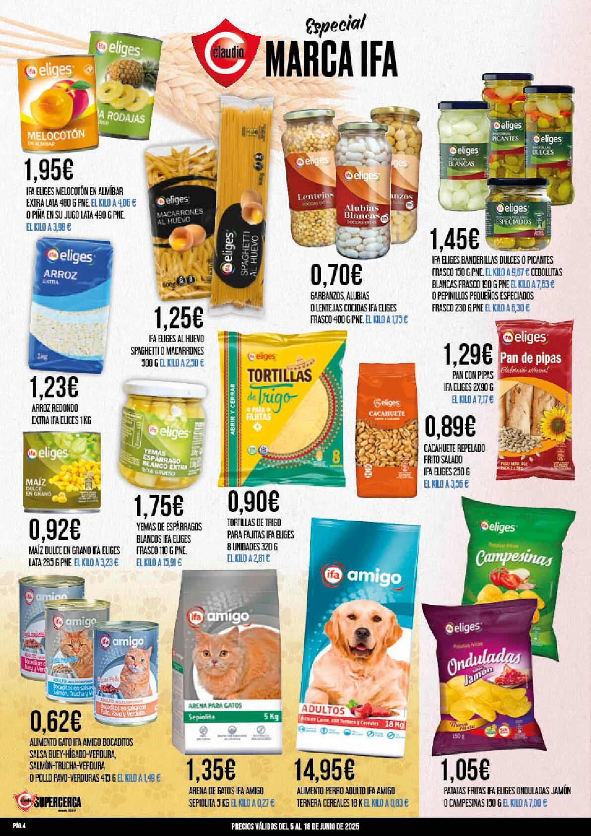 Promociones quincenales Supermercado Claudio. Página 04