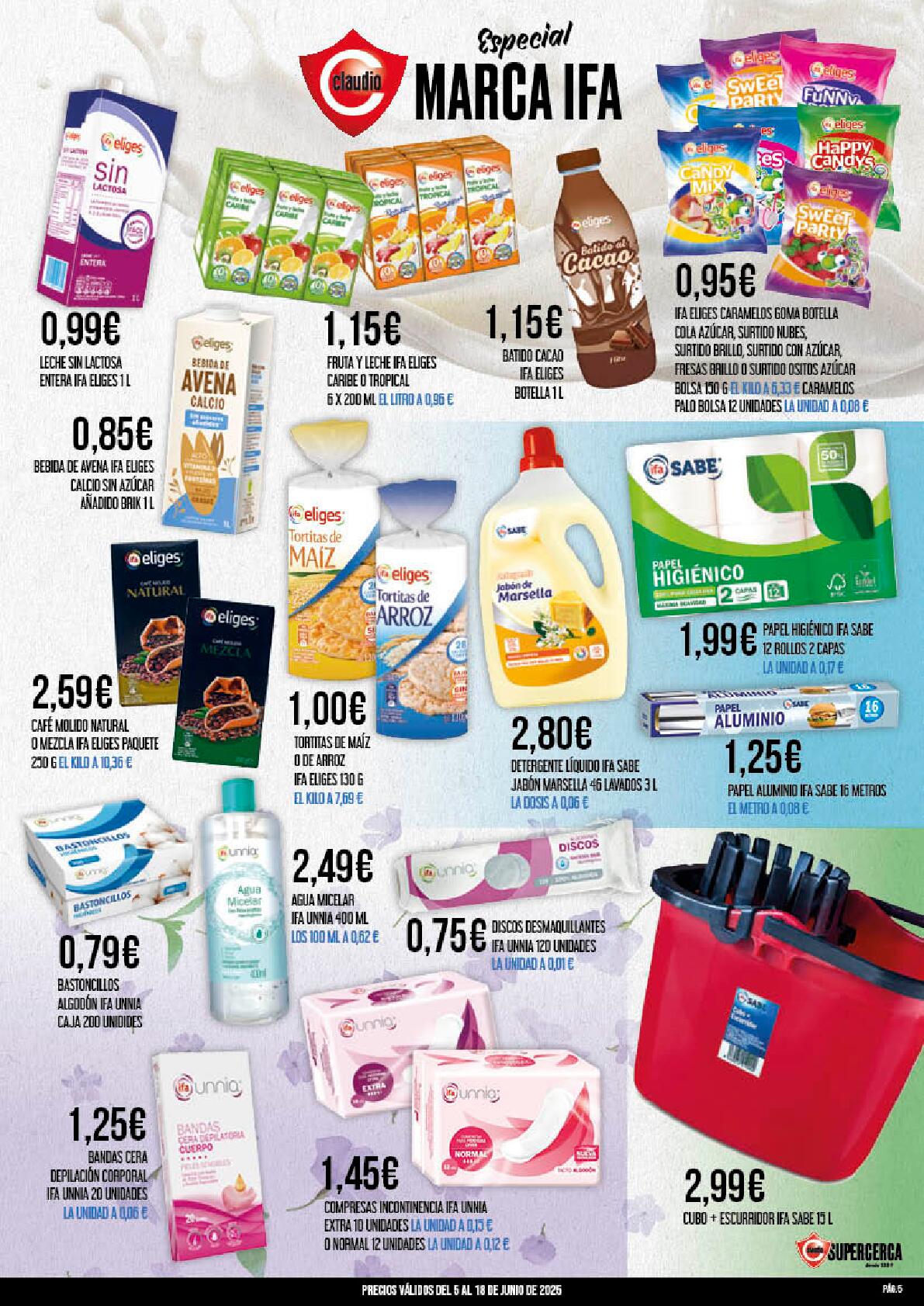 Promociones quincenales Supermercado Claudio. Página 05