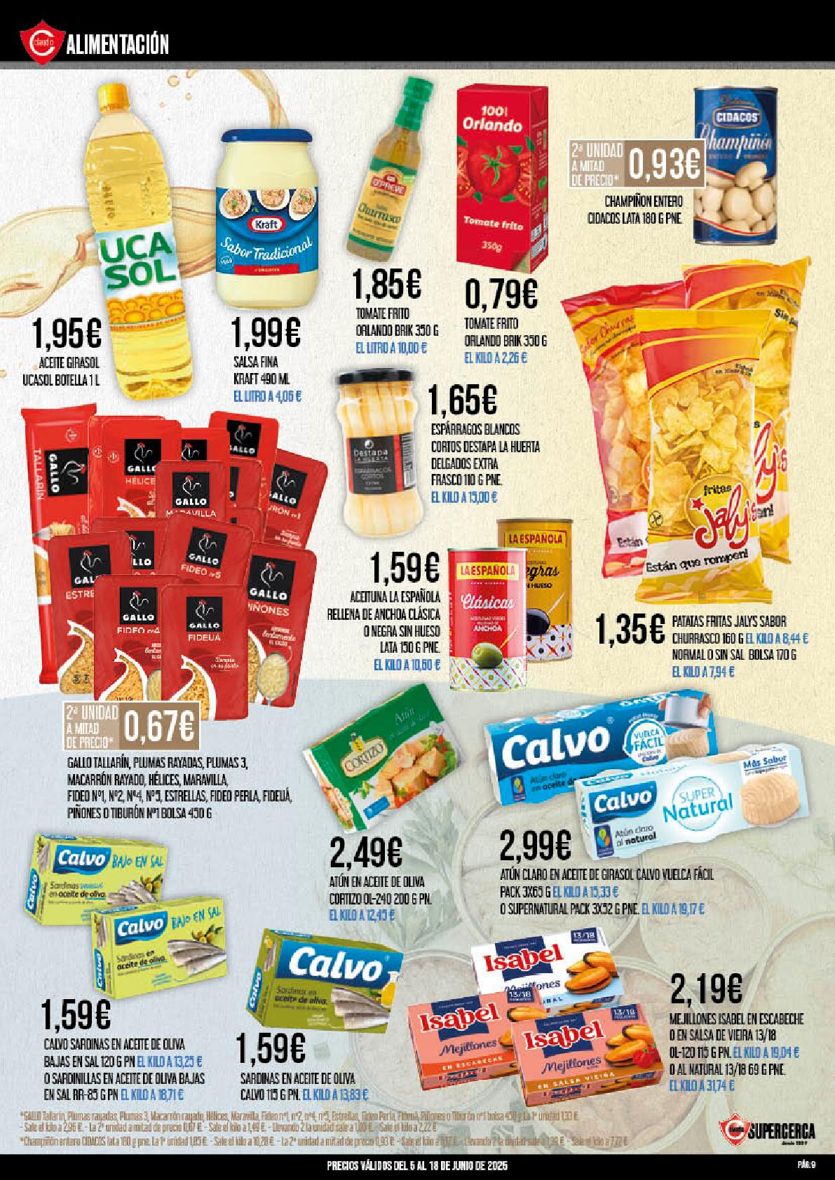 Promociones quincenales Supermercado Claudio. Página 09