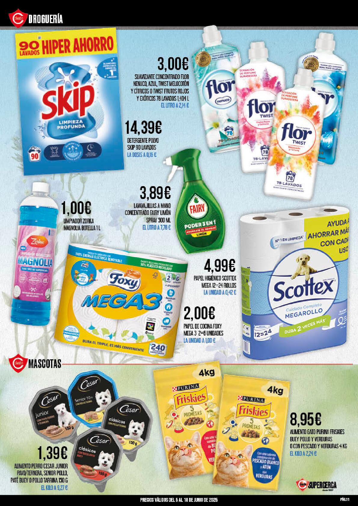 Promociones quincenales Supermercado Claudio. Página 11