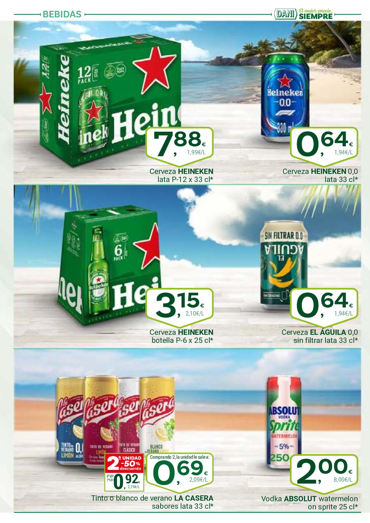 A buen tiempo buenos precios Supermercado Dani. Página 04