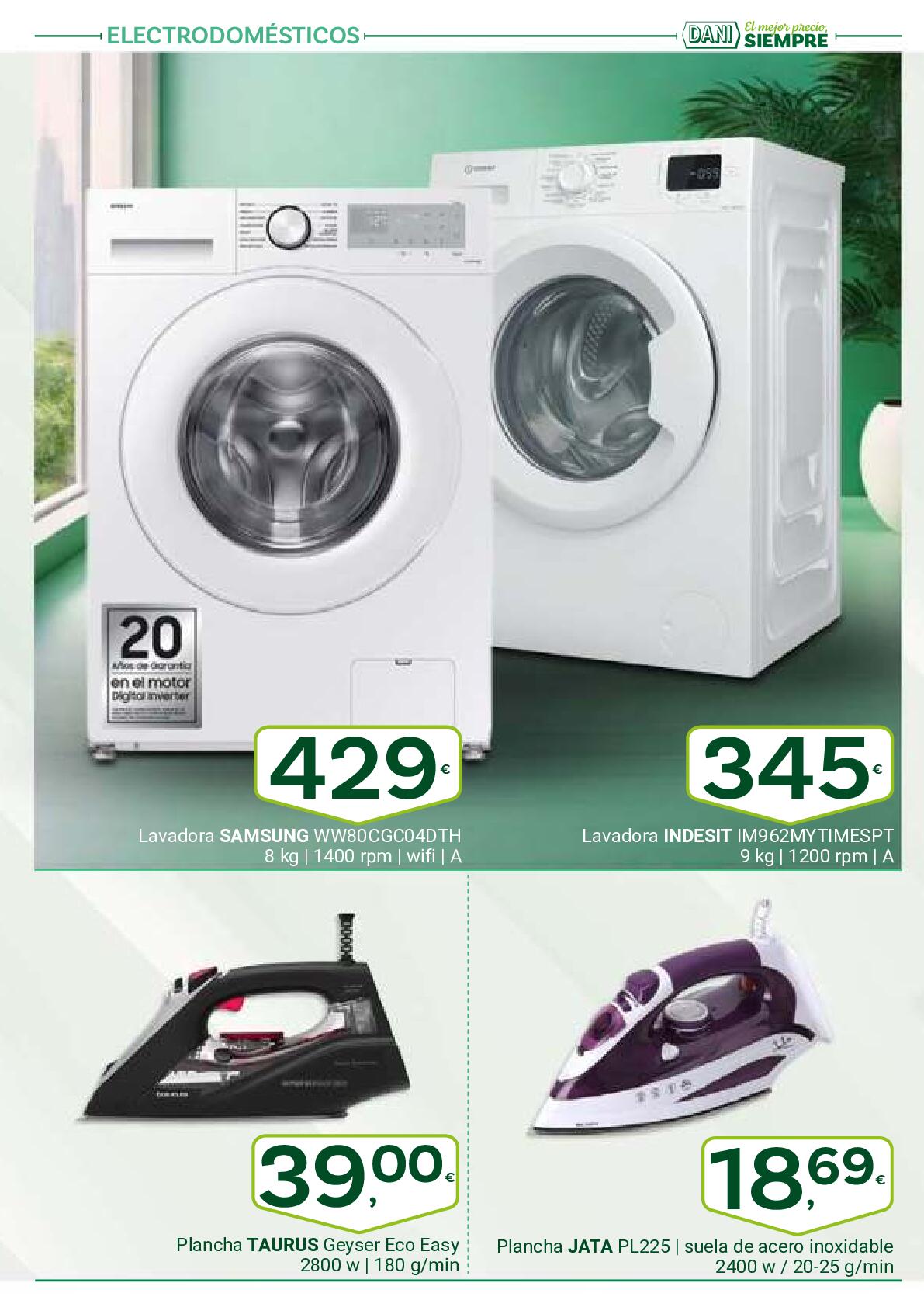 A buen tiempo buenos precios Supermercado Dani. Página 16