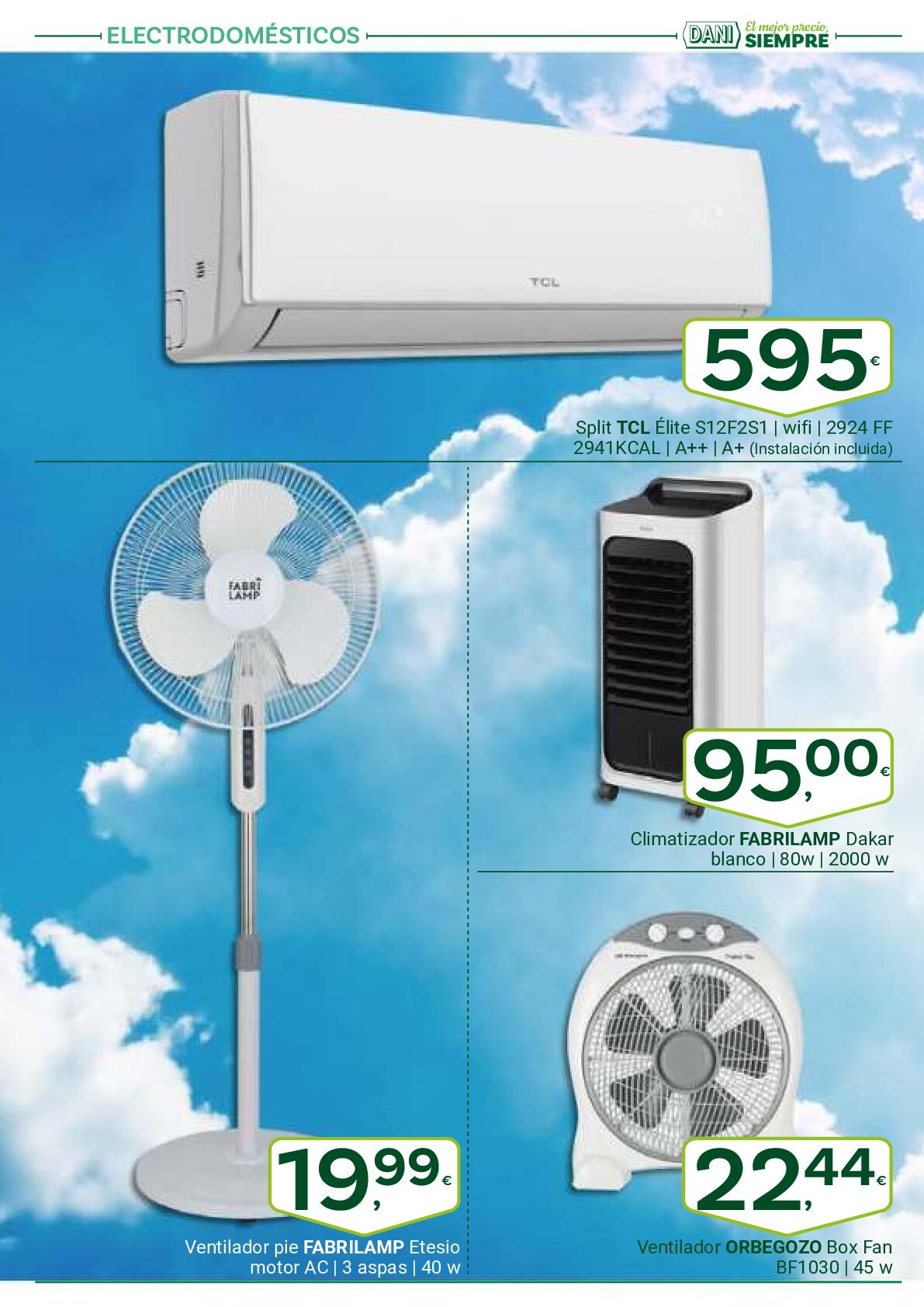 A buen tiempo buenos precios Supermercado Dani. Página 18