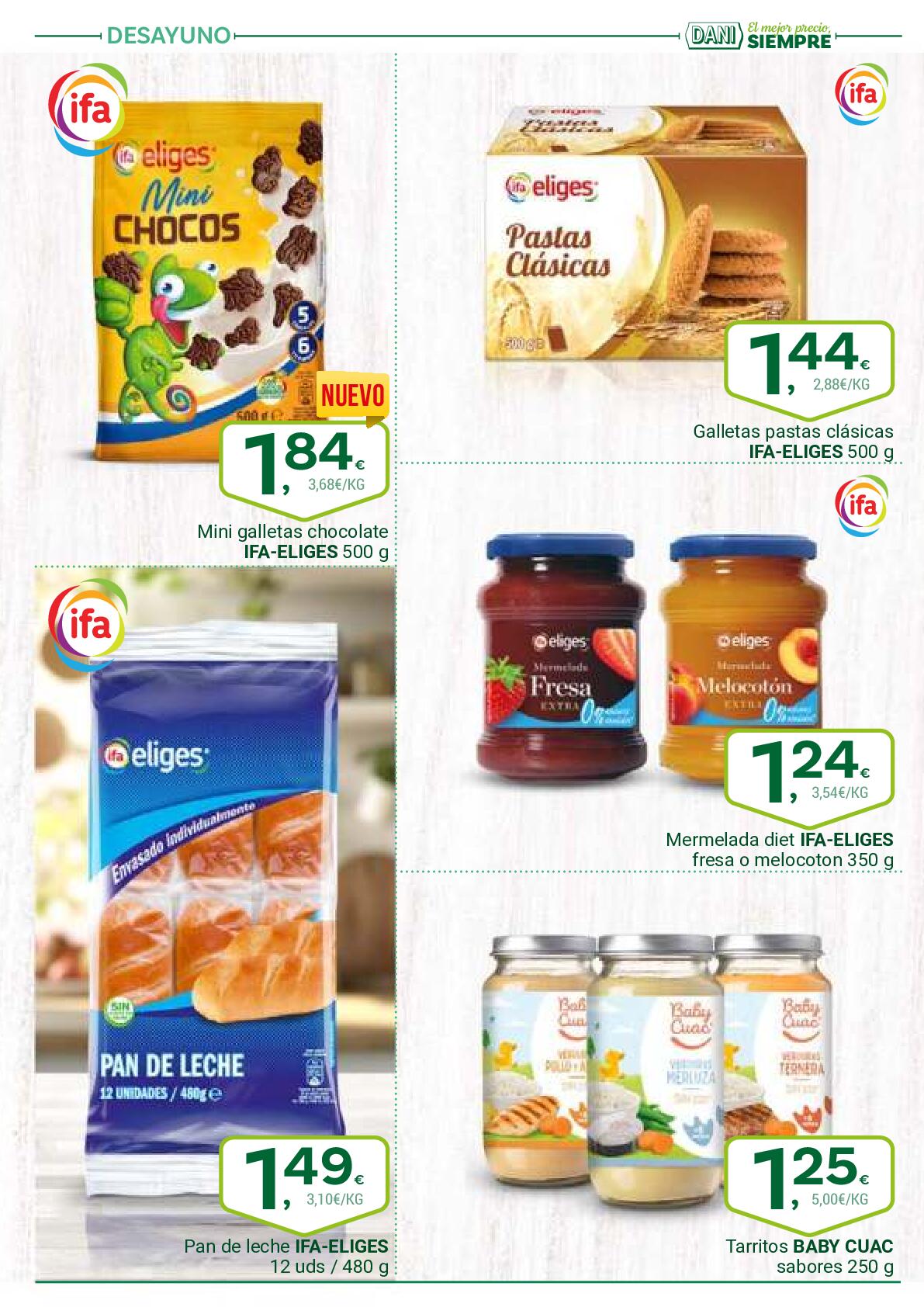Donde la calidad cuesta menos Supermercado Dani. Página 08