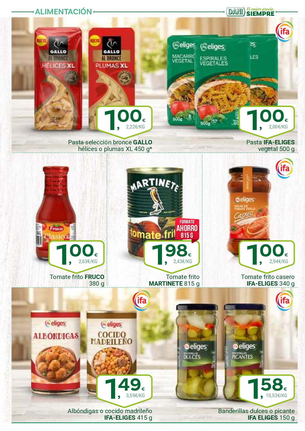 Donde la calidad cuesta menos Supermercado Dani. Página 10