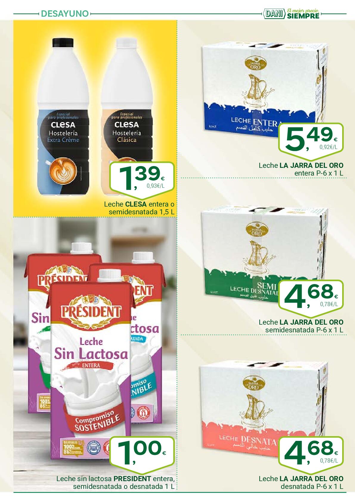 Folleto mensual Supermercado Dani. Página 08