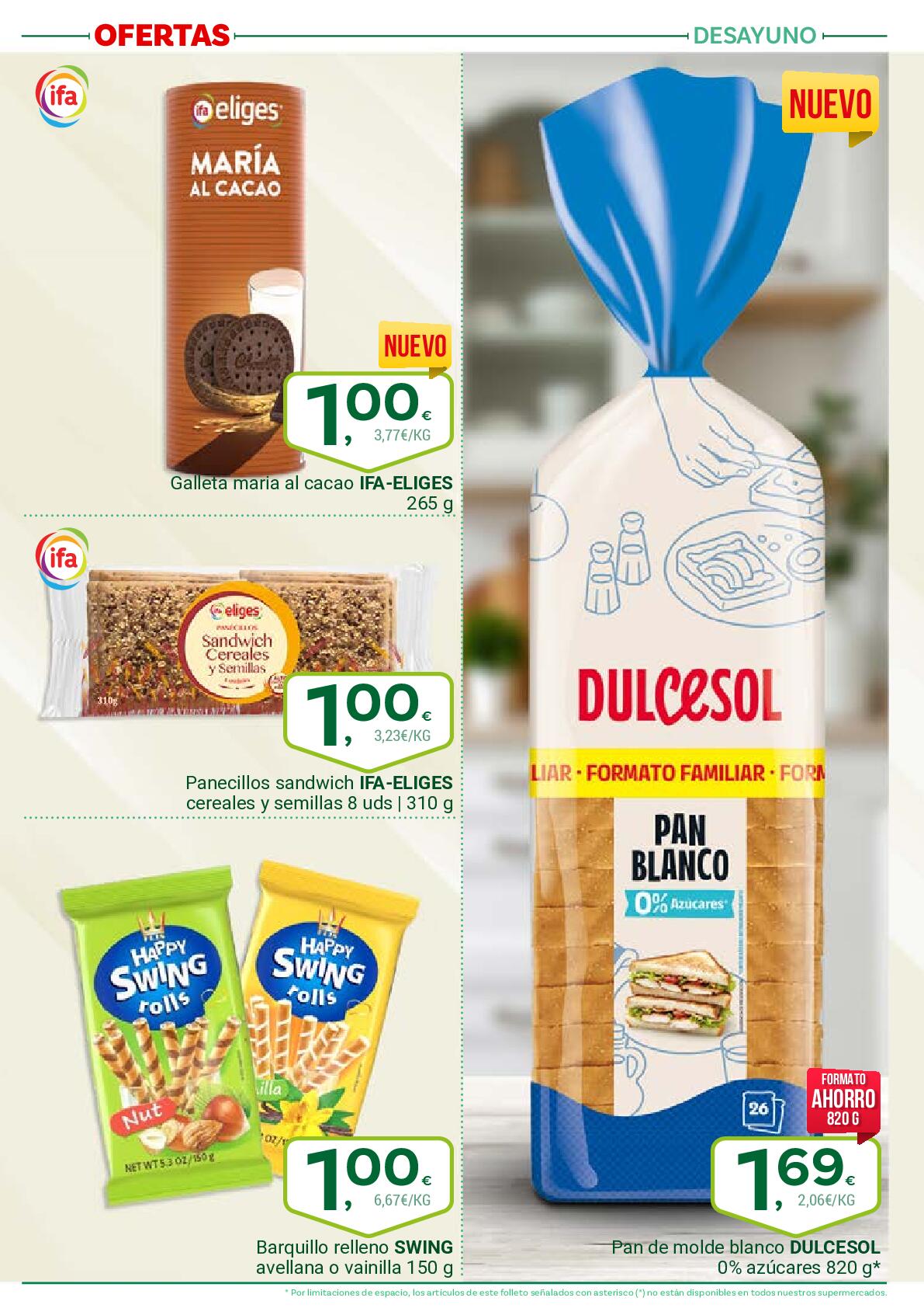 Folleto mensual Supermercado Dani. Página 09