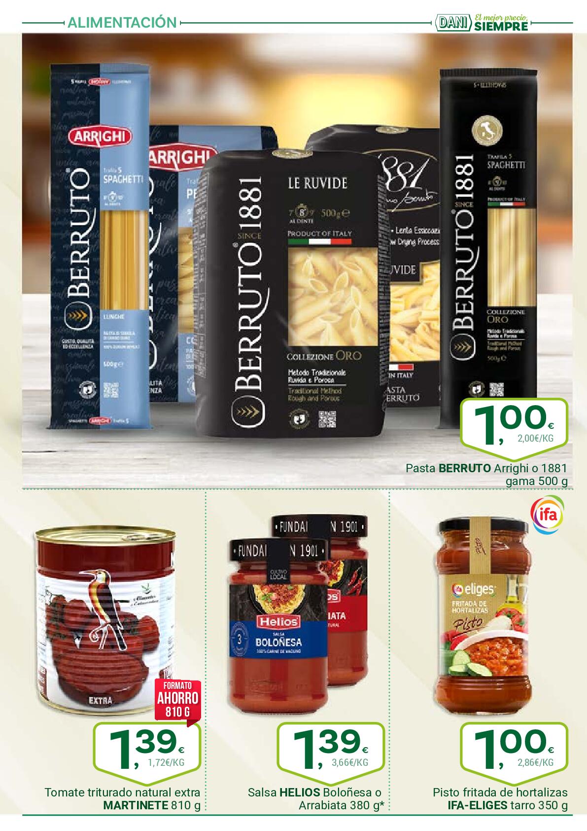 Folleto mensual Supermercado Dani. Página 14