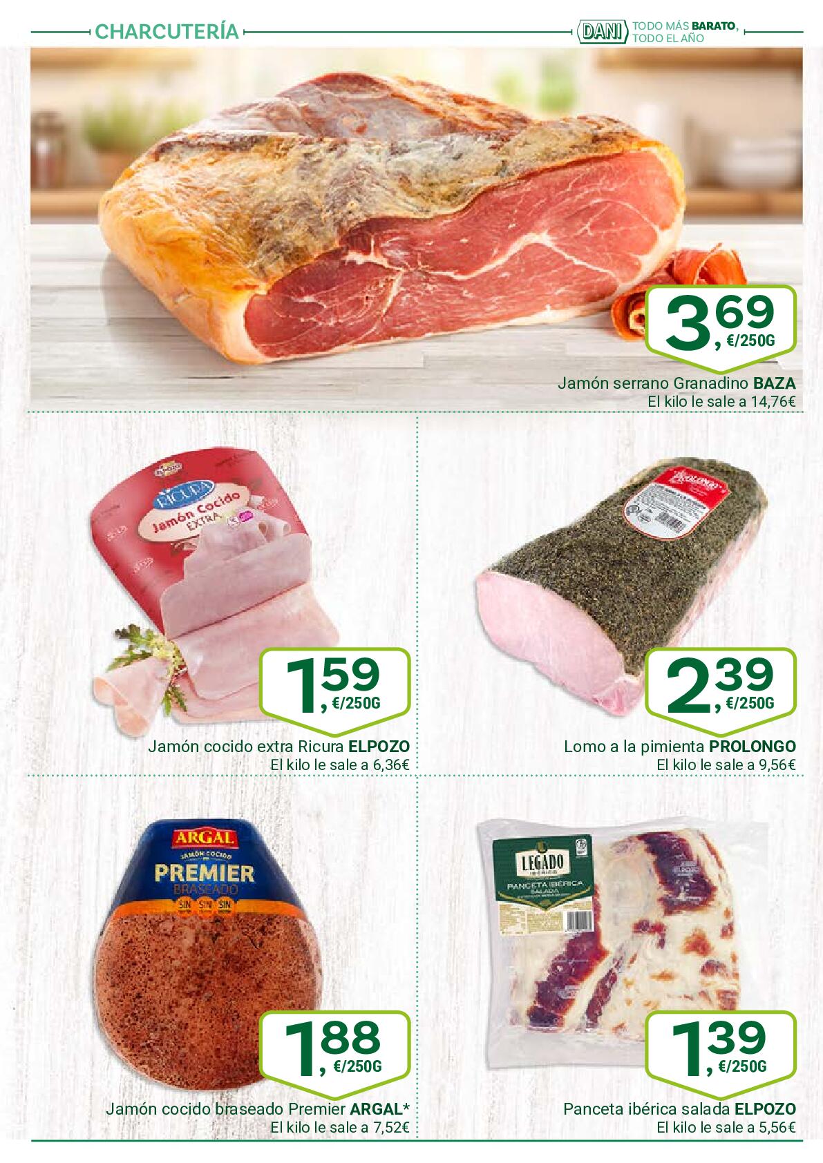 Folleto mensual Supermercado Dani. Página 24