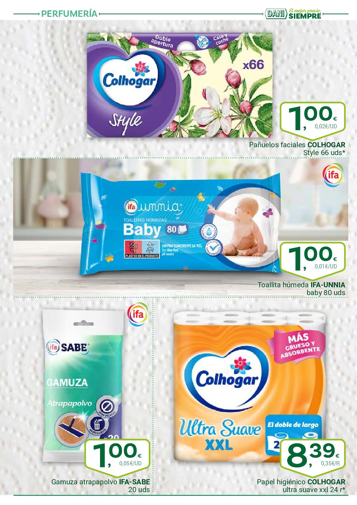 Folleto mensual Supermercado Dani. Página 28