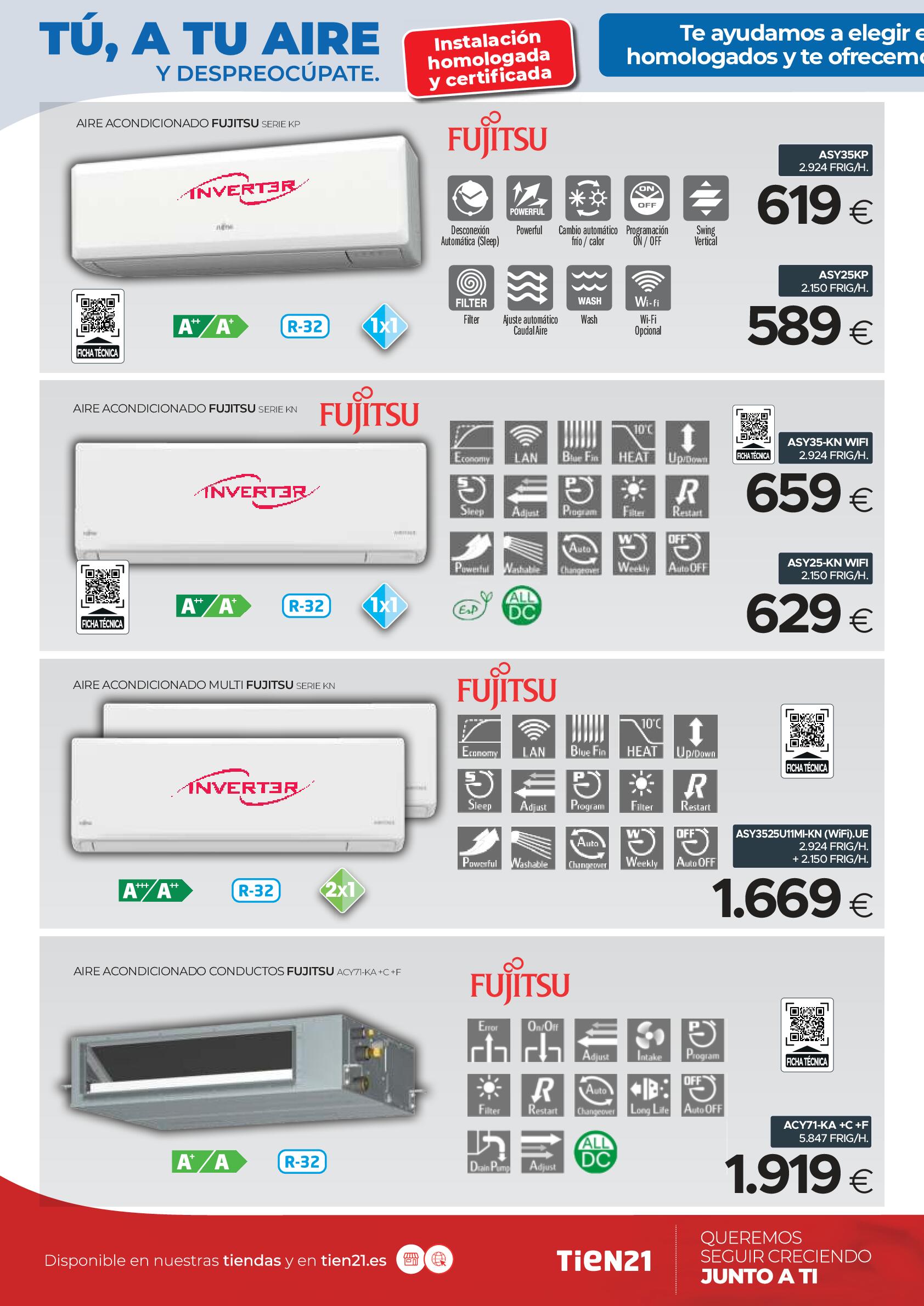 Ofertas aire acondicionado Tien21. Página 04