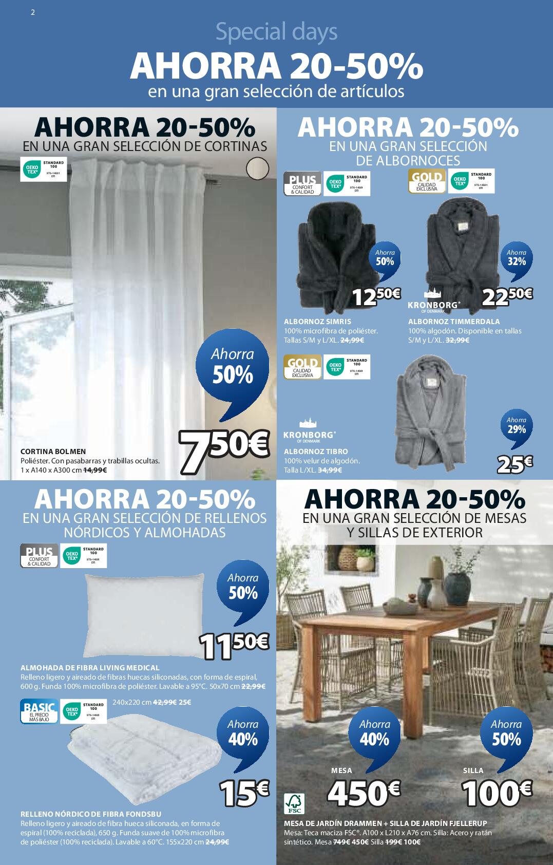Ahorra hasta un 50 Tienda JYSK. Página 03