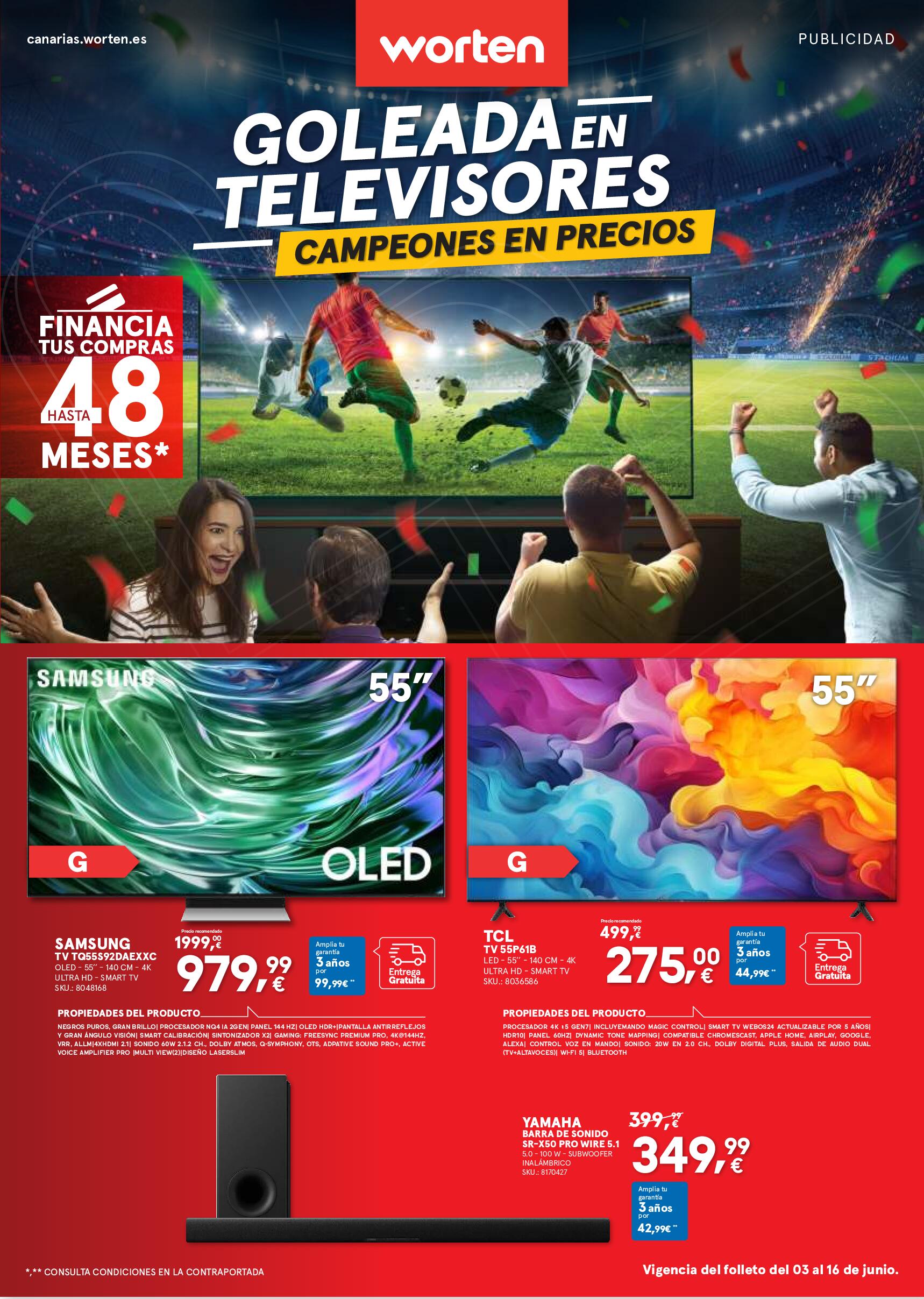 Campeones en precios Worten. Página 01
