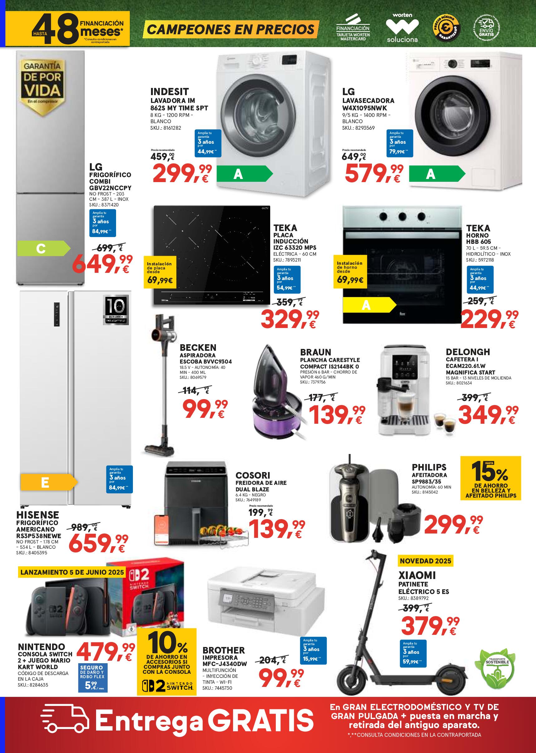 Campeones en precios Worten. Página 03