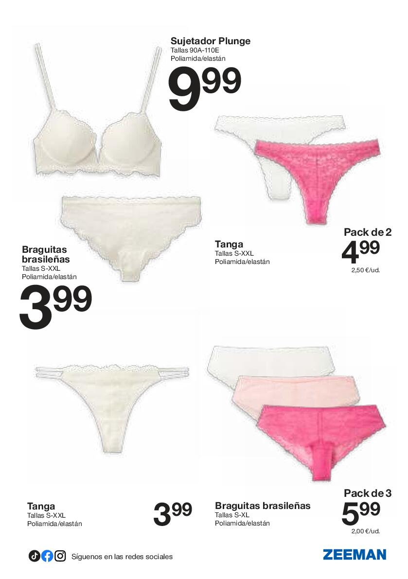 Buena ropa interior para todo el mundo Zeeman. Página 07