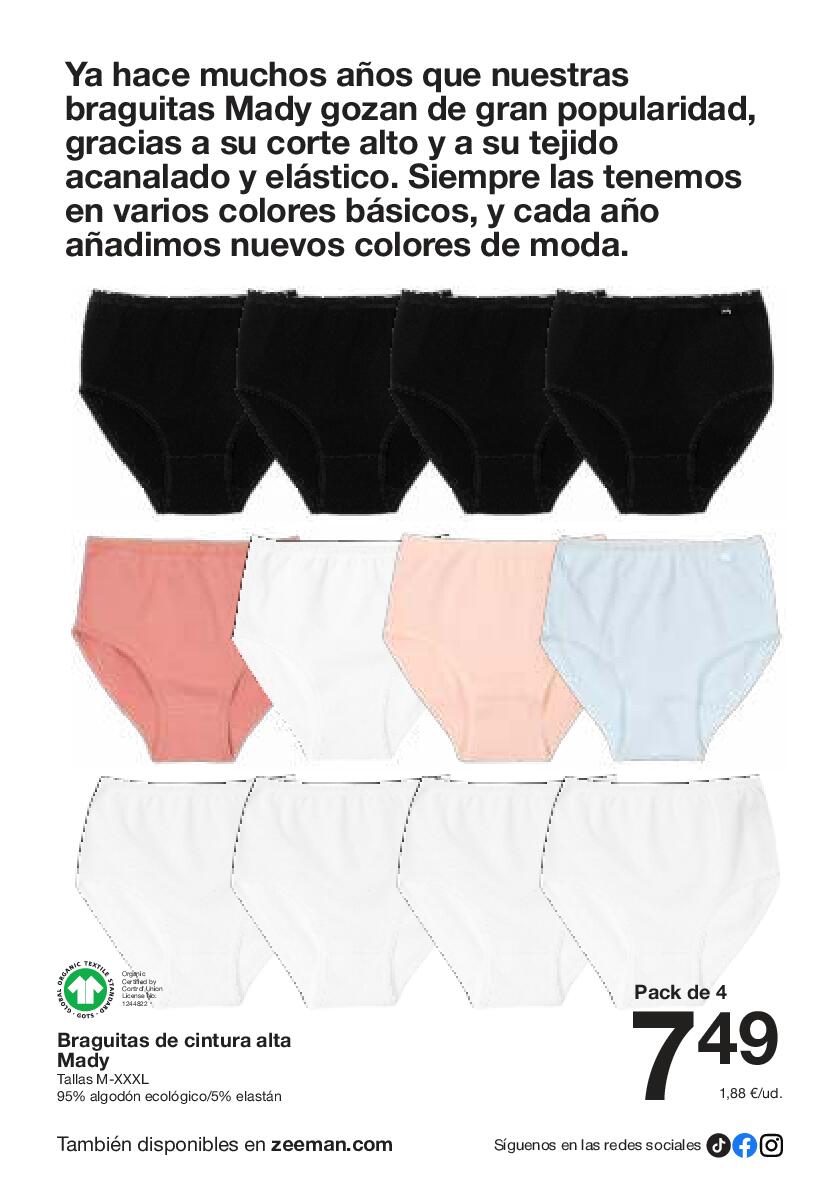 Buena ropa interior para todo el mundo Zeeman. Página 24