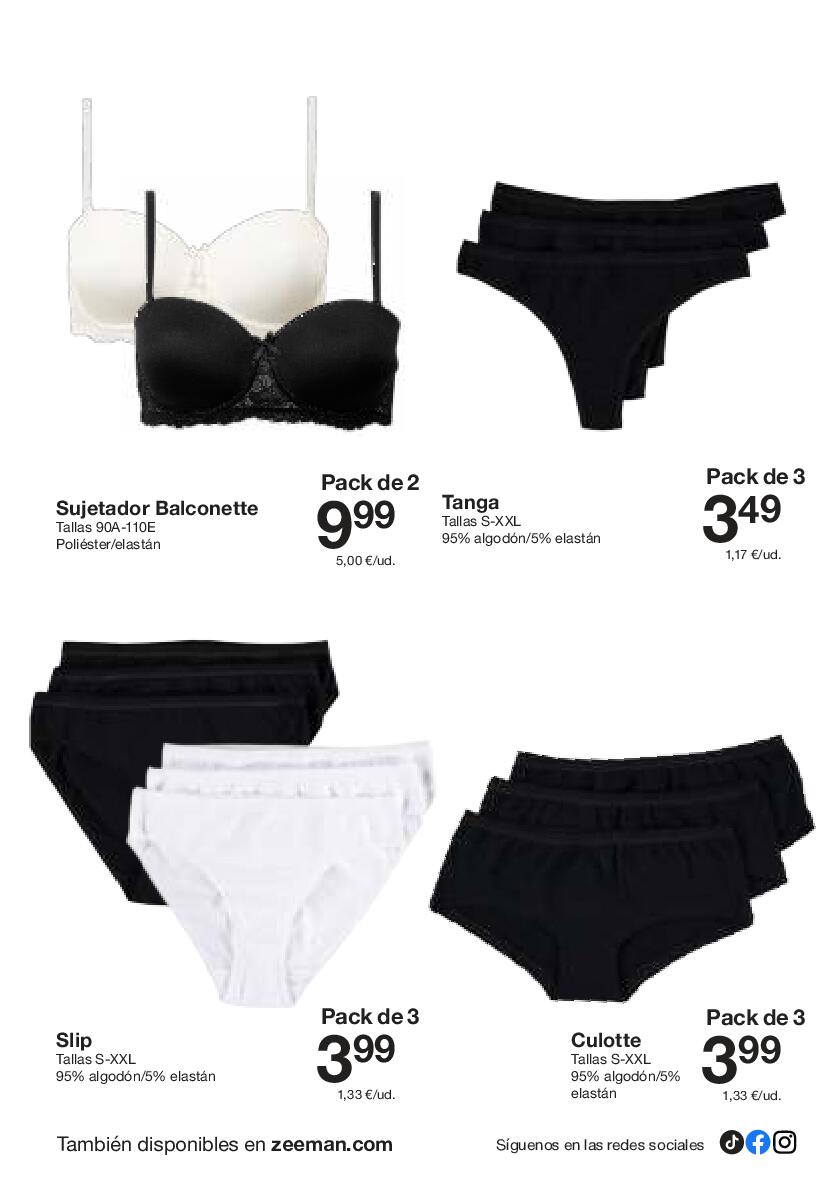 Buena ropa interior para todo el mundo Zeeman. Página 26