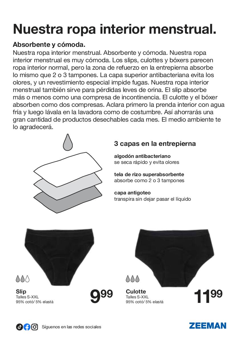 Buena ropa interior para todo el mundo Zeeman. Página 27