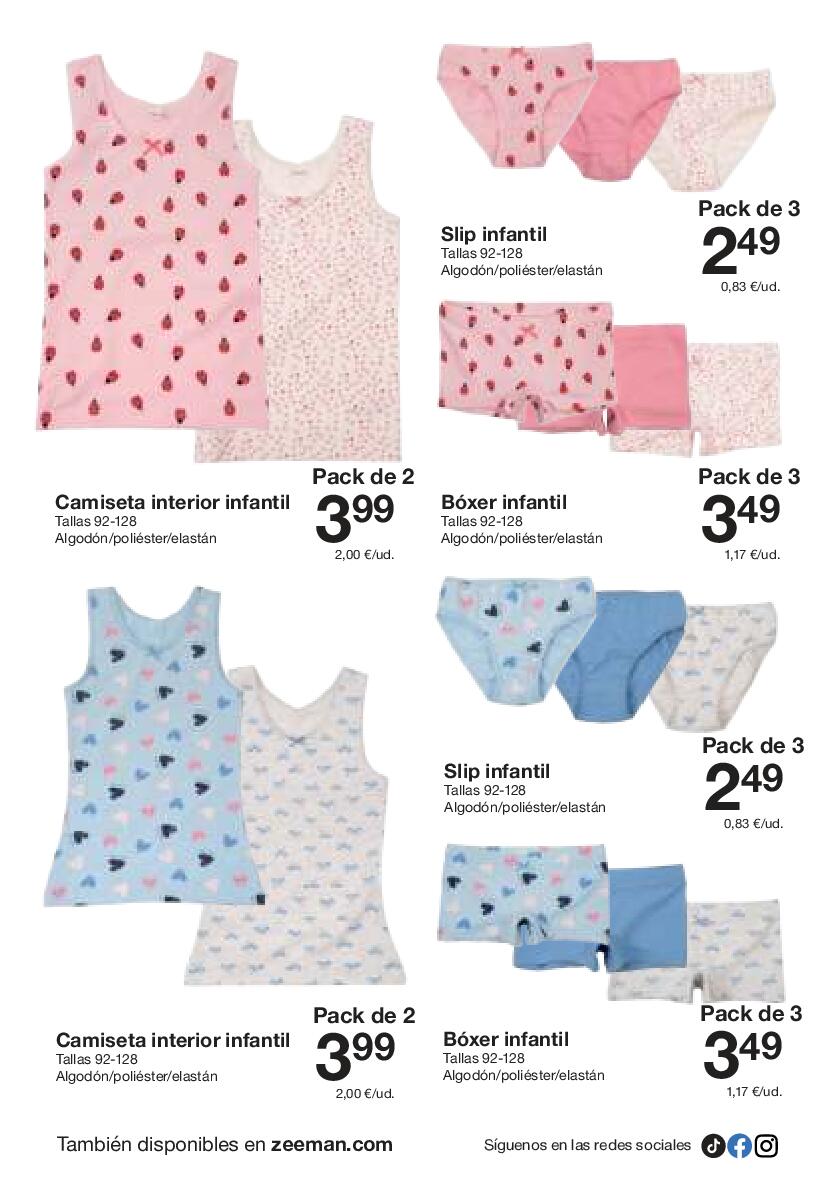 Imprescindibles para las vacaciones al mejor precio Zeeman. Página 07