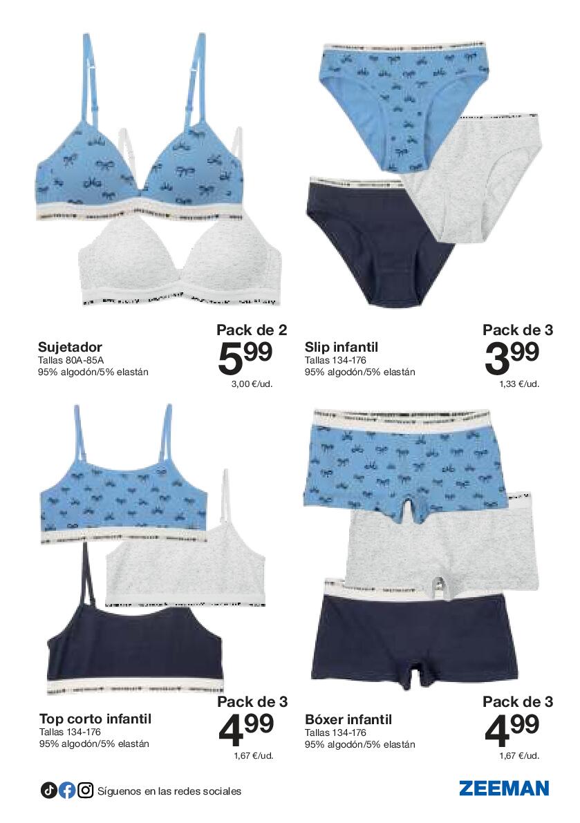 Imprescindibles para las vacaciones al mejor precio Zeeman. Página 08