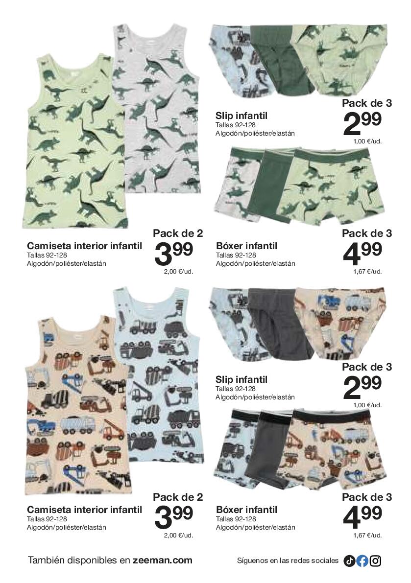 Imprescindibles para las vacaciones al mejor precio Zeeman. Página 09
