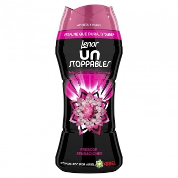 Perfume para la ropa en perlas concentrado frescor sensaciones Unstoppables Lenor 210 g.