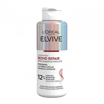 Pre-champú rescate reparación fibra capilar Elvive Bond Repair L'Oréal Paris 200 ml.