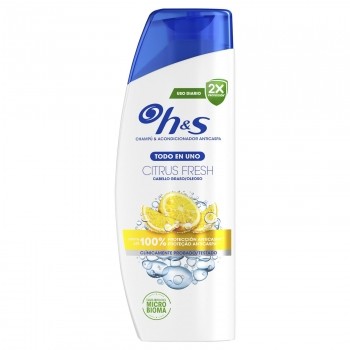 Champú y acondicionador anticaspa citrus fresh H&S 300 ml.