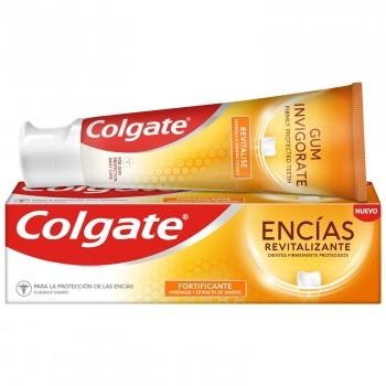 Dentífrico protección encías cuidado diario antibacteriano Encías Revitalizantes Colgate 75 ml.