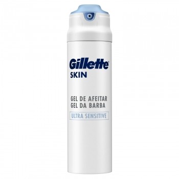 Gel de afeitado para piel sensible Skin Ultra Sensitive Gillette 200 ml.