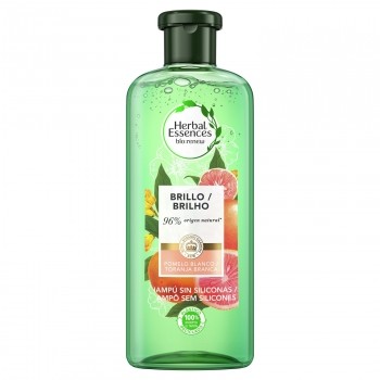 Champú volumen con pomelo blanco bío:renew Herbal Essences 400 ml.