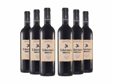 Vino Libertario Reserva Tinto DO La Mancha Pack 6